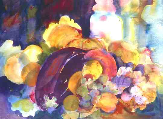 Still Life with Eggplant